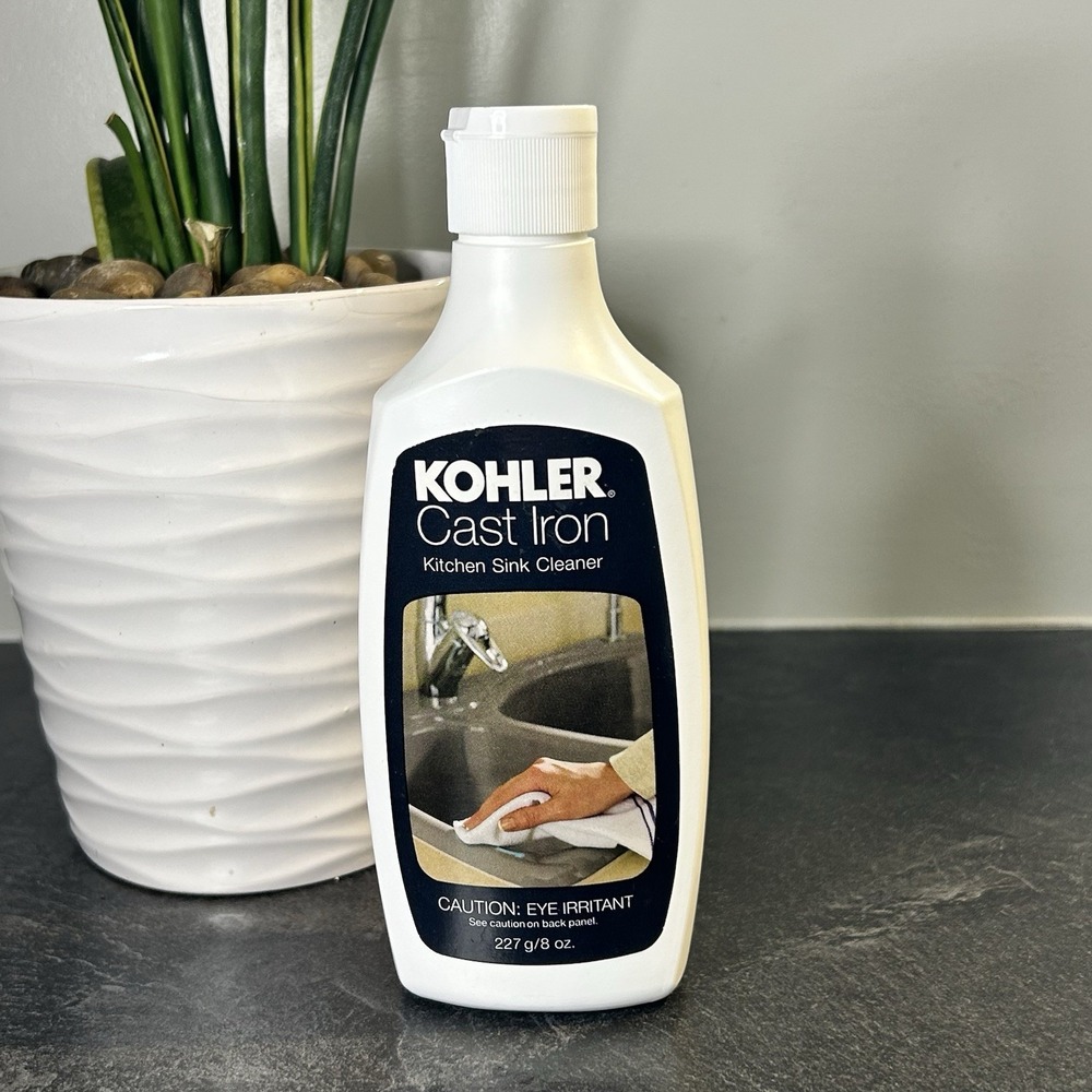 Kohler Cast Iron Kitchen Sink Cleaner 8 oz, Low‎ Fill RETIRED